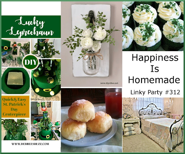 Happiness Is Homemade. Share NOW.#linkyparty #HIH #happinessishomemade #linkyparty #eclecticredbarn