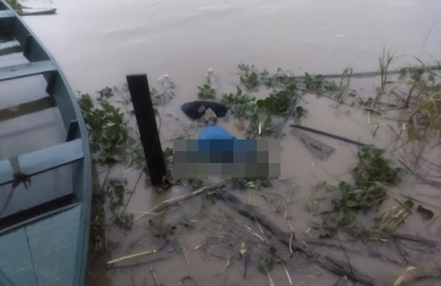 Cadáver é encontrado boiando no Rio Mamoré, em Guajará-Mirim