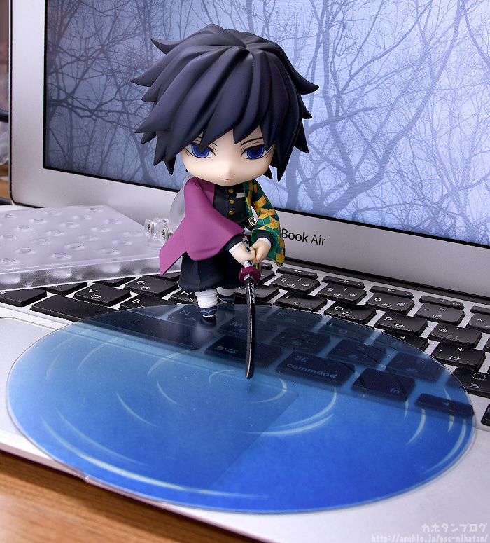 Preview de la Nendoroid de Giyu Tomioka de Kimetsu no Yaiba por Good