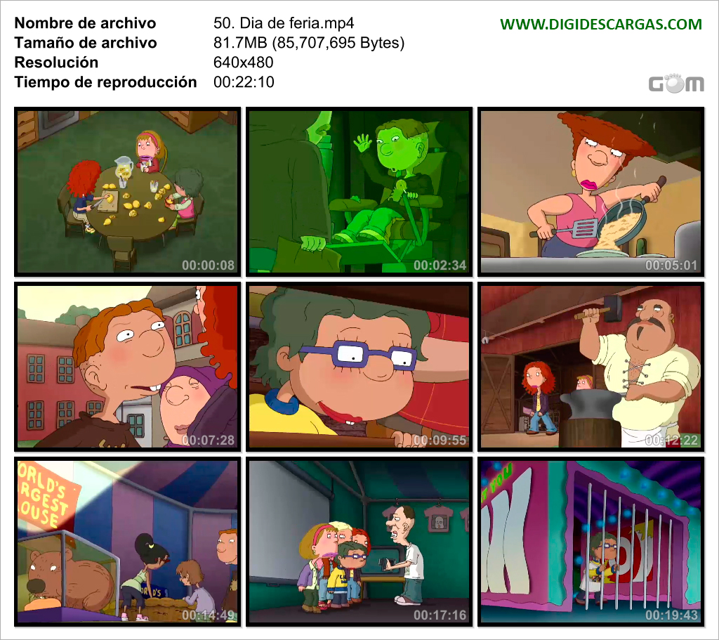 As Told by Ginger Serie Completa Español Latino Digi Descargas