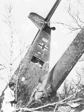 Battle of Dombås worldwartwo.filminspector.com Junkers Ju 52 crashed
