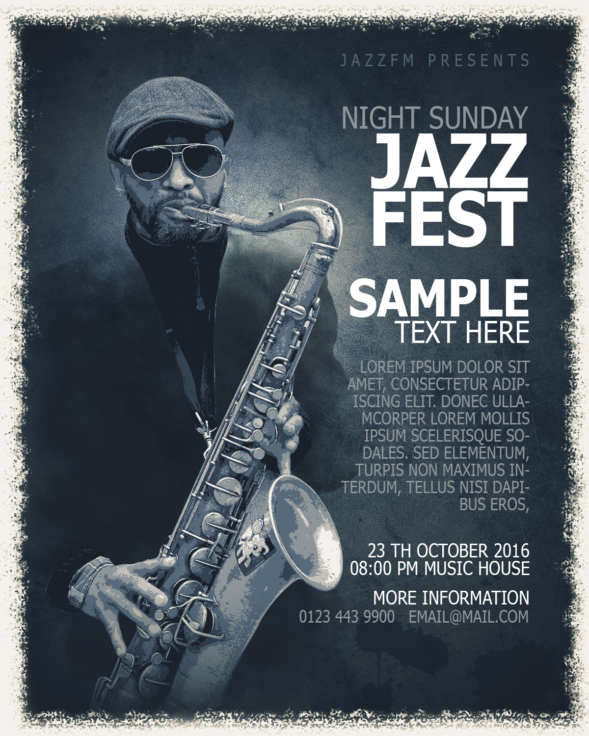 Jazz Fest Poster Design In Photoshop Jazz Fest Poster Design In Photoshop