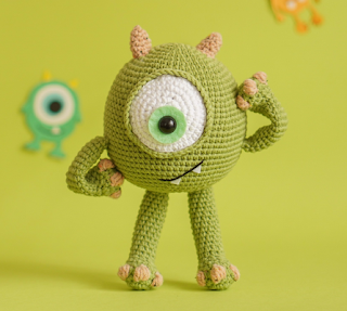 PATRON GRATIS MIKE | MONSTRUOS AMIGURUMI 44979