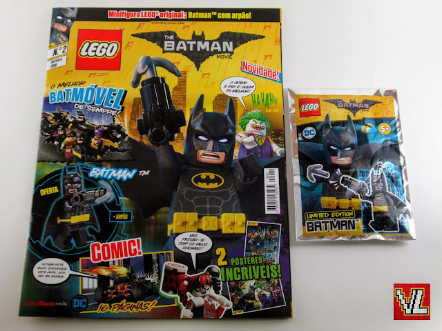 Revista LEGO The Batman Movie #2 - outubro 2018 - Batman com arpão