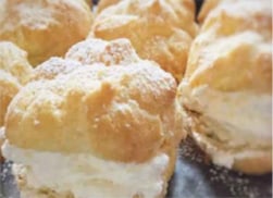MOM’S FAMOUS CREAM PUFFS 