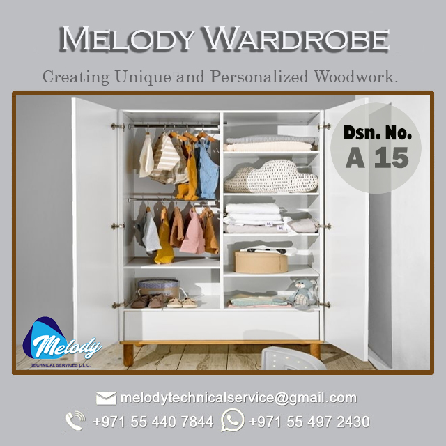 Affordable Prices Wooden Wardrobes / Builtin Closet in Dubai And Abu Dhabi