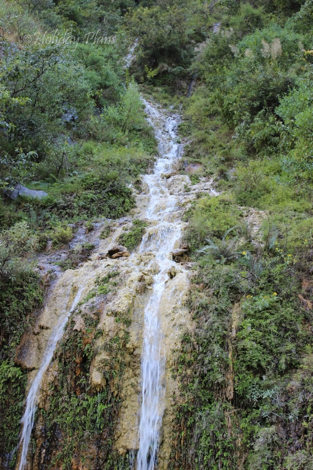 Waterfalls in the journey