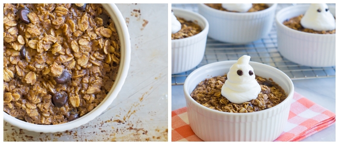 baked pumpkin oatmeal