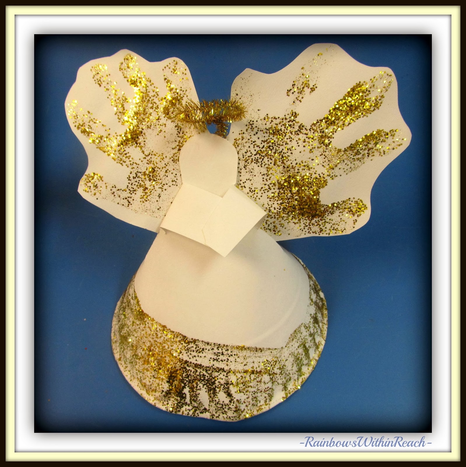 Toppers cardboard angel pack tree cleverpatch www.rainbowswithinreach.blogspot.com