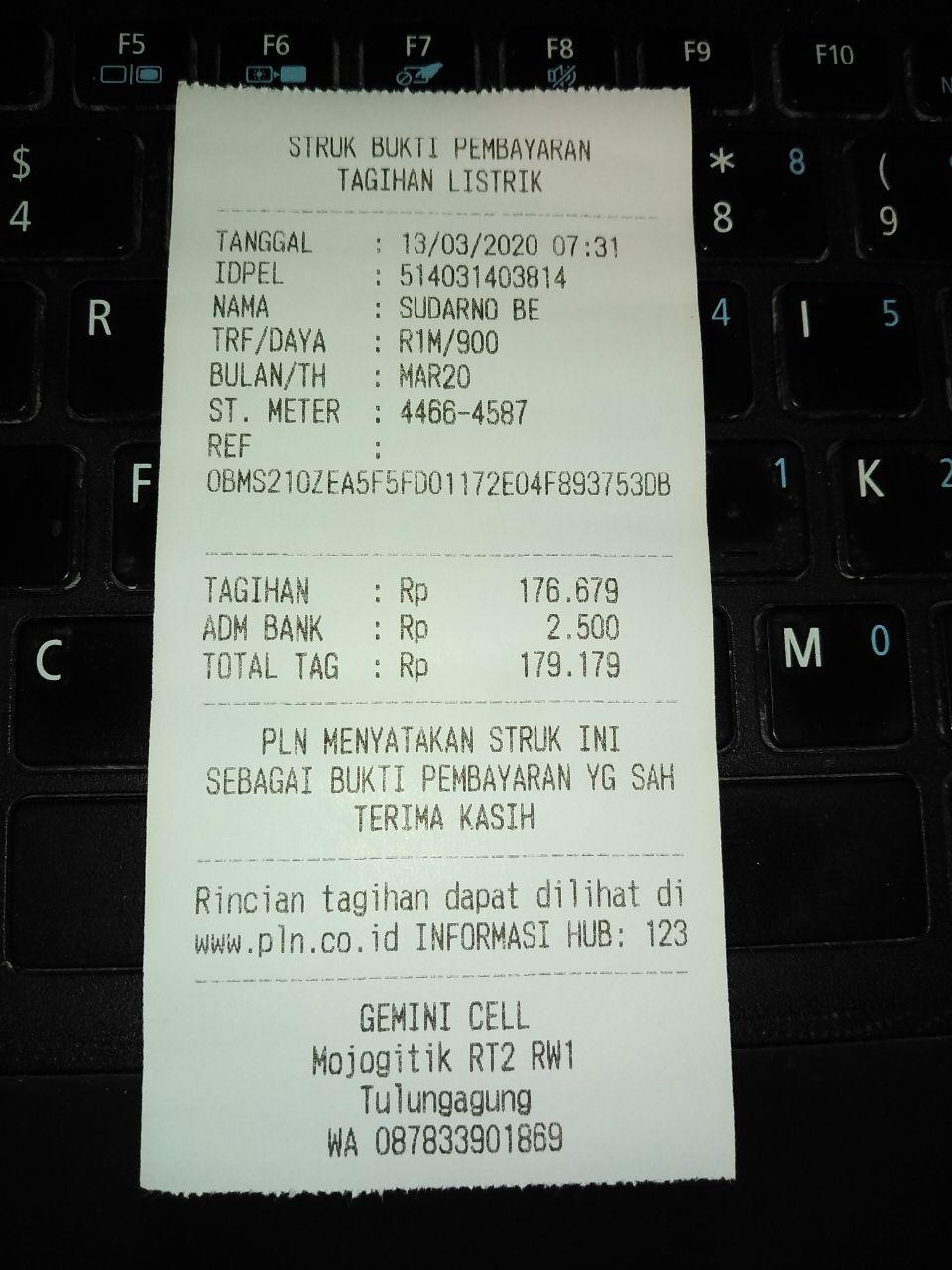 aplikasi cetak struk pln aplikasi cetak struk pln
