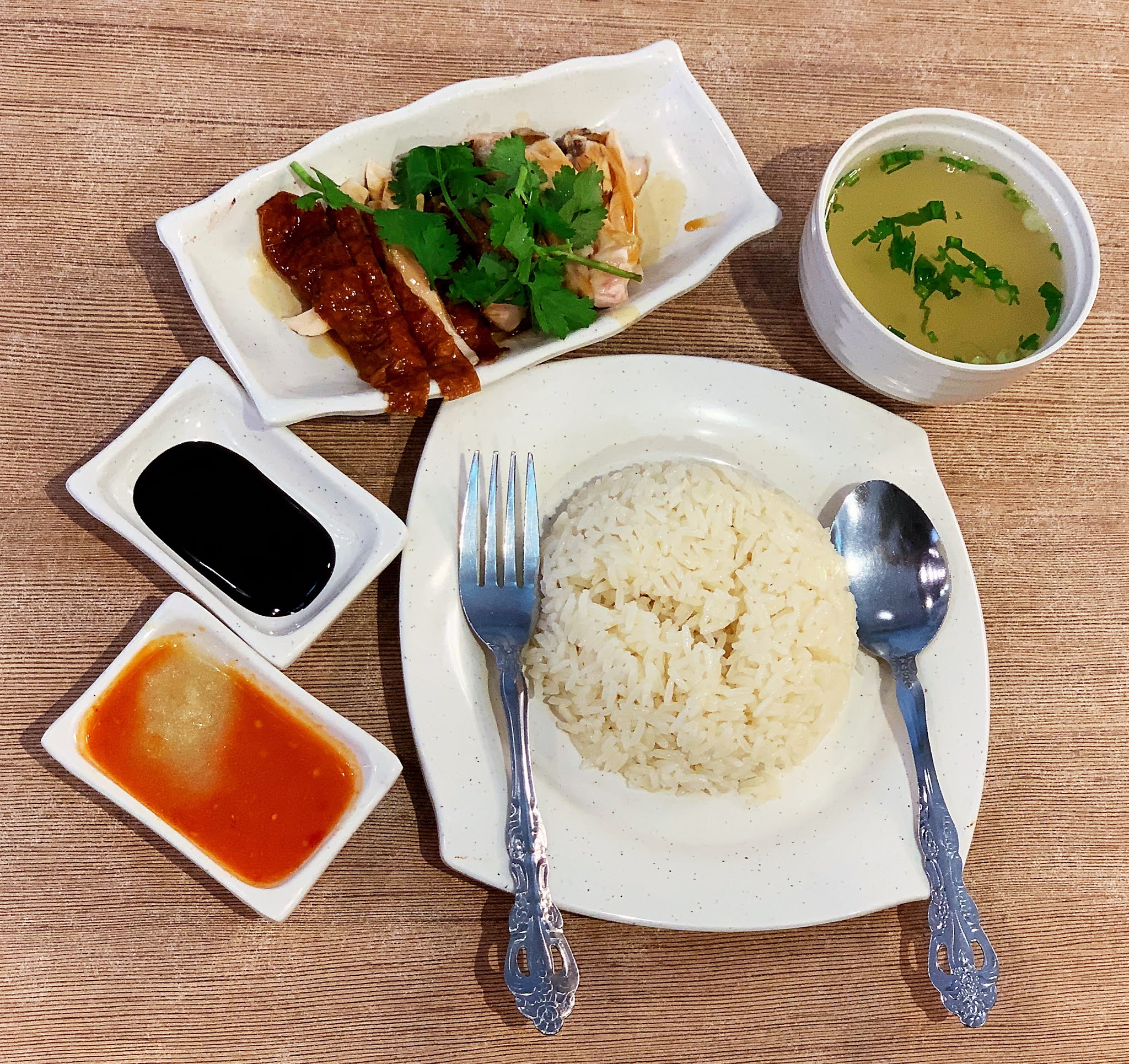 Food Review New Teck Kee Chicken Rice Serves Truffle Chicken Rice Platter