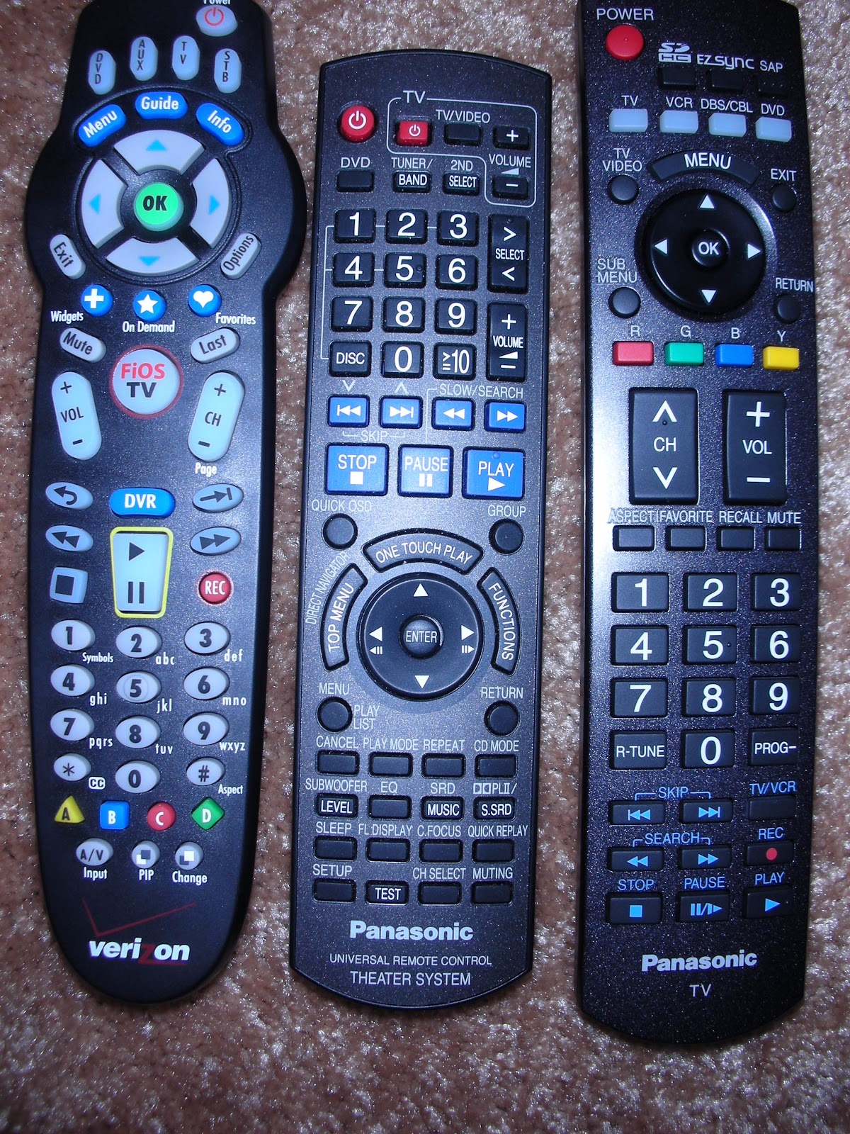 Pergelator Remote Controls