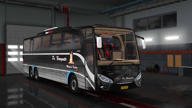 Mod Jetbus HD by M Annas Cvt FPS Team Euro Truck Simulator 2