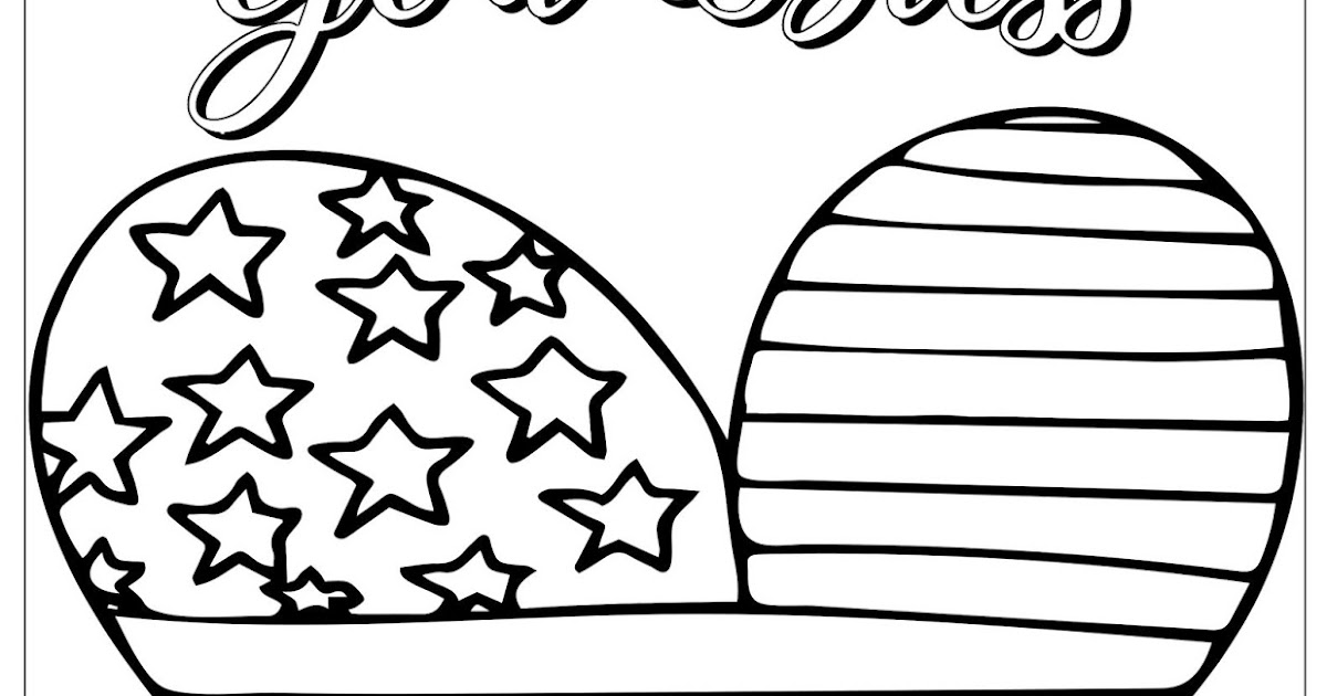 My Cup Overflows: Coloring Pages for the 4th of July