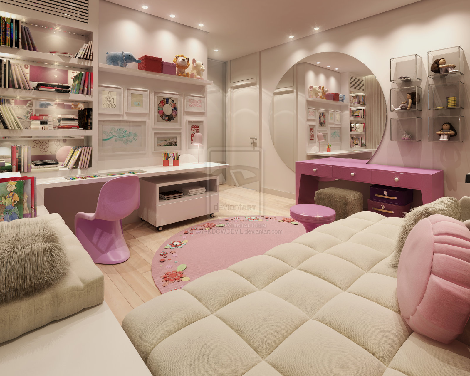 Girly Bedroom Design Ideas - Bellisima