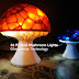 3D Printed Mushroom Lights | Red | Orange | Blue | Custom Dimensions