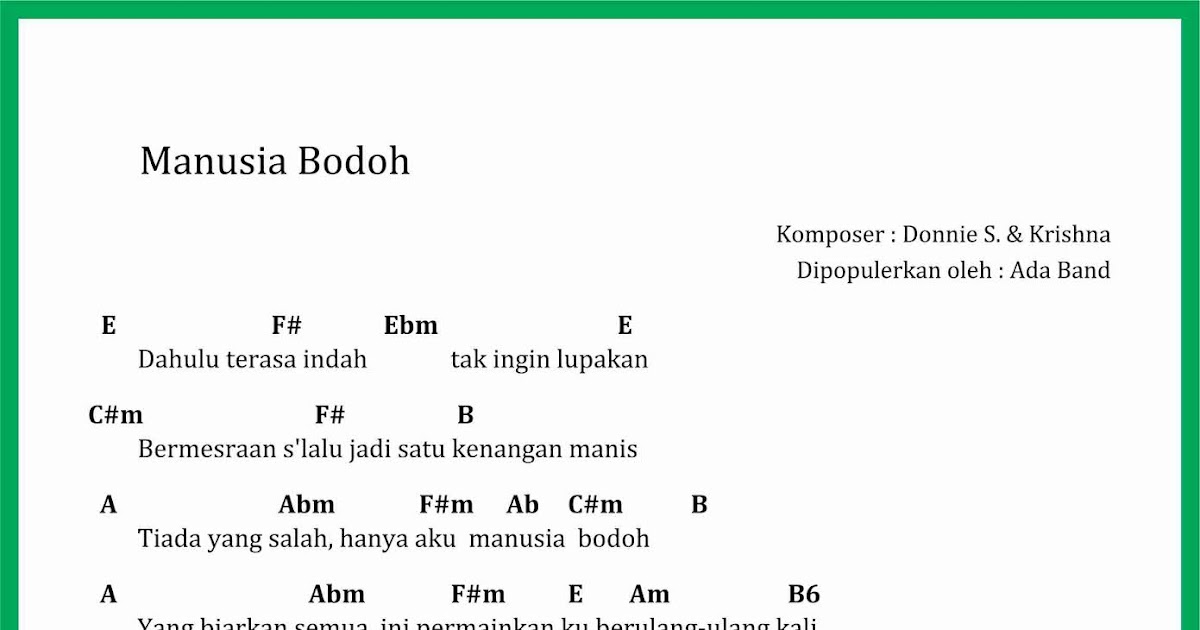 Payung Teduh Akad Lirik Chord Frenzy Payung Teduh Akad Lirik Chord Frenzy