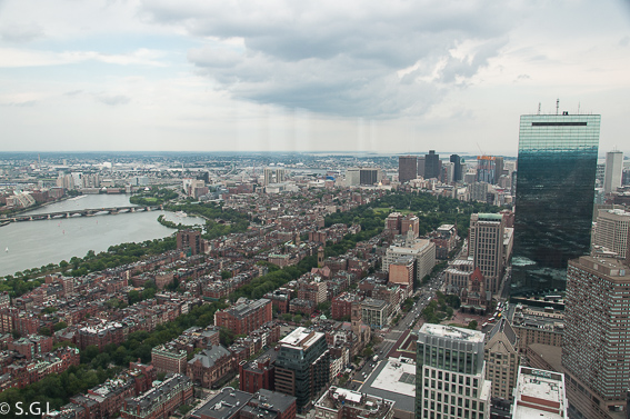 Boston desde la torre Prudential