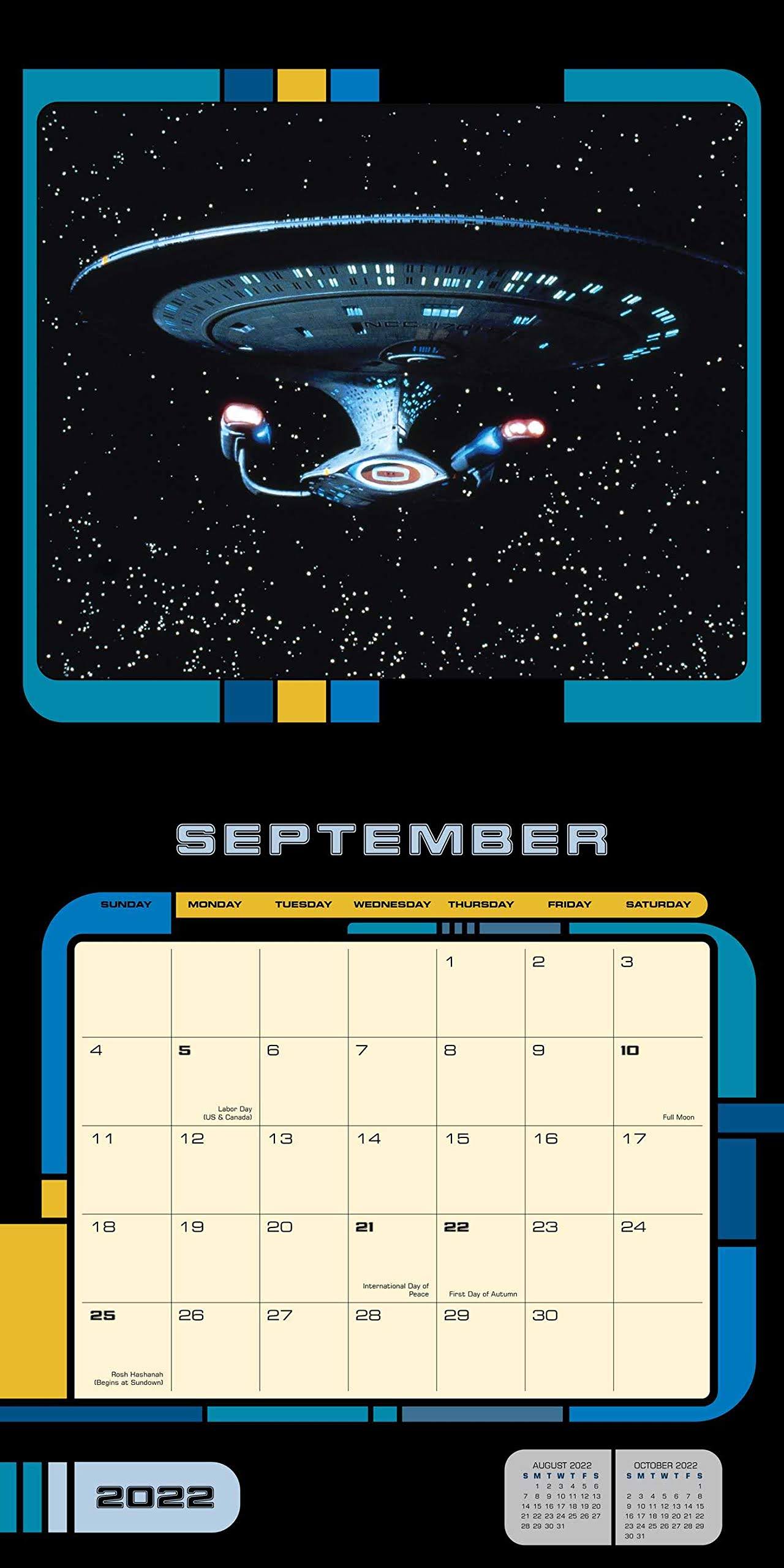 Star Trek Calendar 2022 The Trek Collective: First Look At 2022 Star Trek Calendars