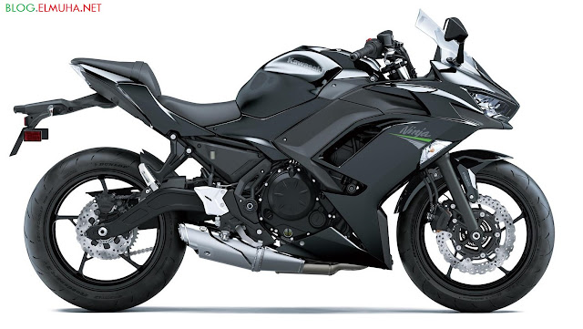 Kawasaki Ninja 650 2020 Kawasaki Ninja 650 2020 hitam samping kanan
