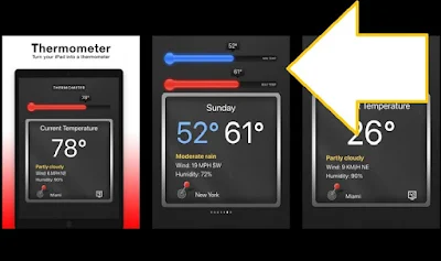 افضل تطبيق لقياس درجة حرارة الغرفة | تطبيق للايفون لمعرفة الحرارة