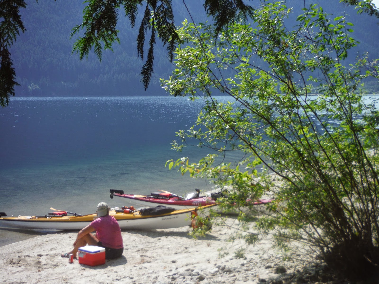 Discover Outdoors Kayak Chilliwack Lake, BC A fishy story