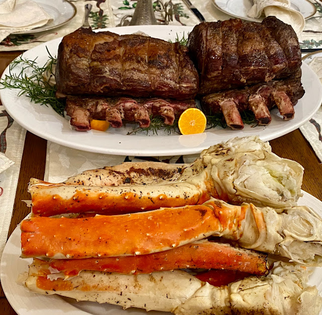 GREAT EATS HAWAII PRIME RIB AND KING CRAB CHRISTMAS EVE DINNER