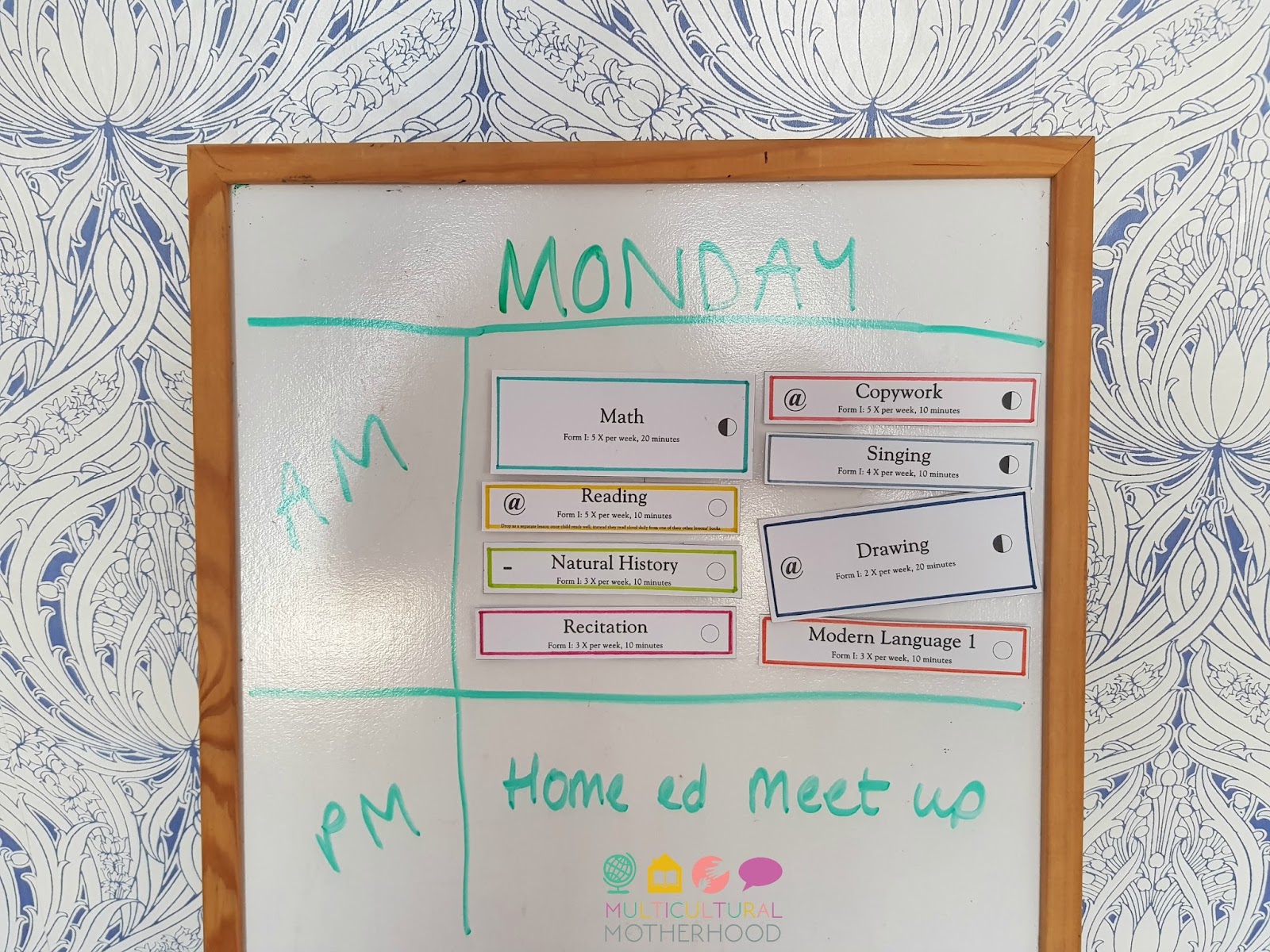 Homeschool Weekly Planning + Free Printables! | Multicultural Motherhood