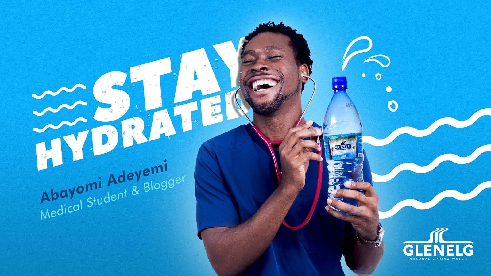 Public health promo Grenada Healthy Drinking Water AD Campaign Yomi Adeyemi