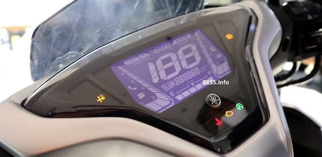 Spedometer all new aerox 155 connected abs