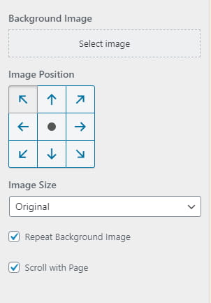 Set a Background Image to your Website Set a Background Image