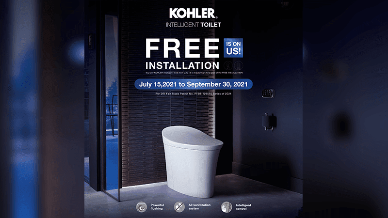 Sanitec Import Ventures announces FREE installation promo for Kohler Intelligent Toilets Sanitec Import Ventures announces FREE installation promo for Kohler Intelligent Toilets
