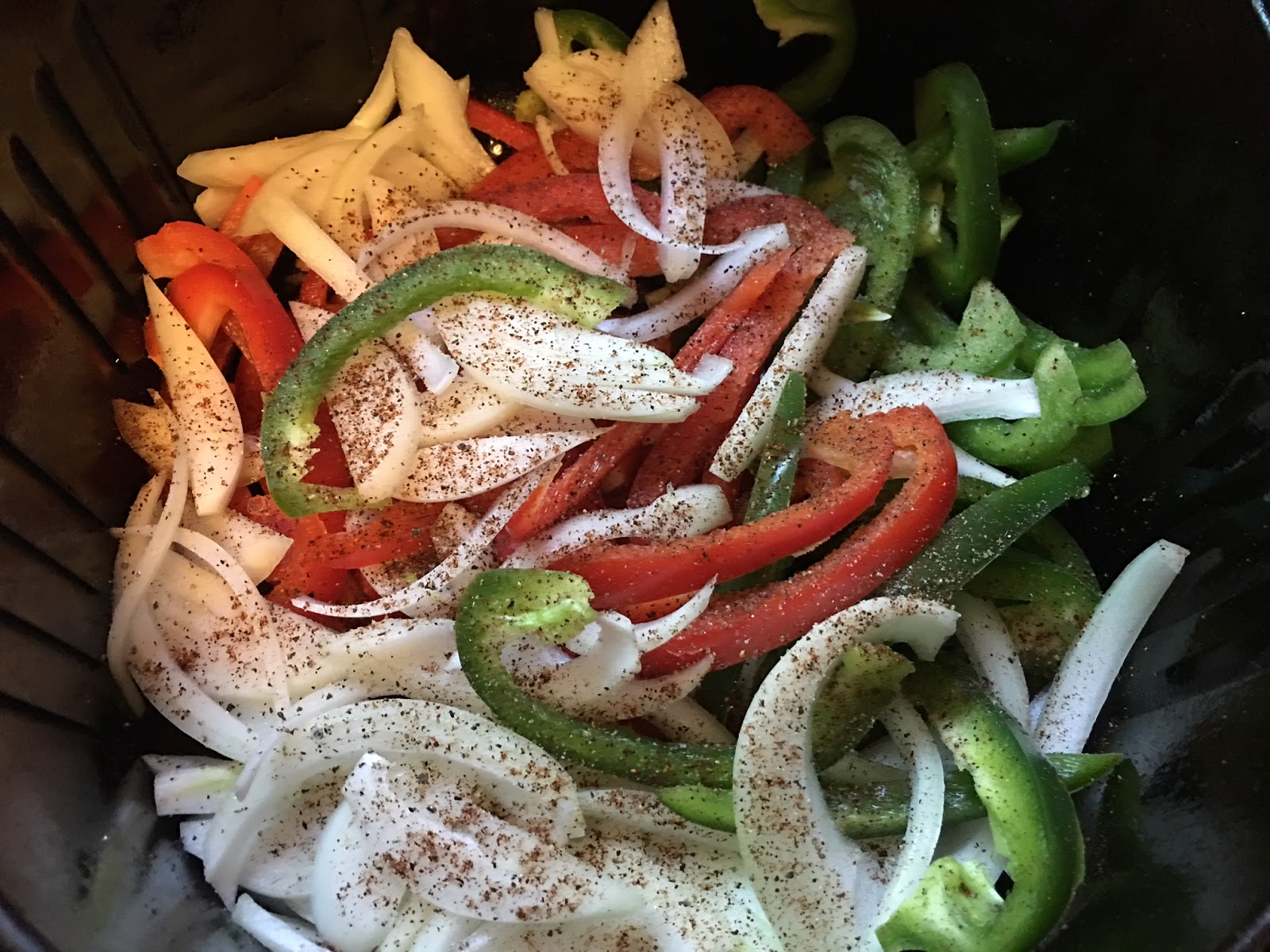 Toast to Roast Air Fried Beef Fajitas
