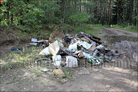 Свалка мусора в Новоколосово