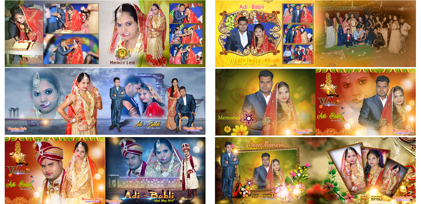 karizma Wedding Album Vol - 08 Wedding, Album Design, 12x36 PSD, Templates ,2020 latest Template