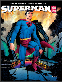 Superman año 1 Frank Miller John Romita Jr ECC ediciones  comic
