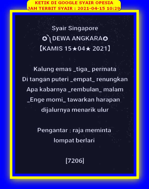 PREDIKSI SGP YOHII