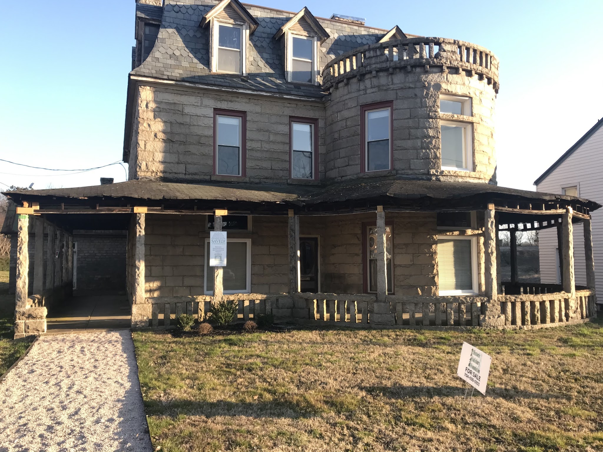 Salisbury Real Estate LLC Circa 1897 Second Empire Granite Castle for