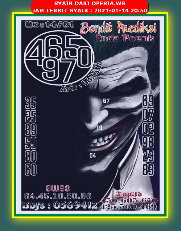 Kode Syair Bocoran Langit New Togel 2021