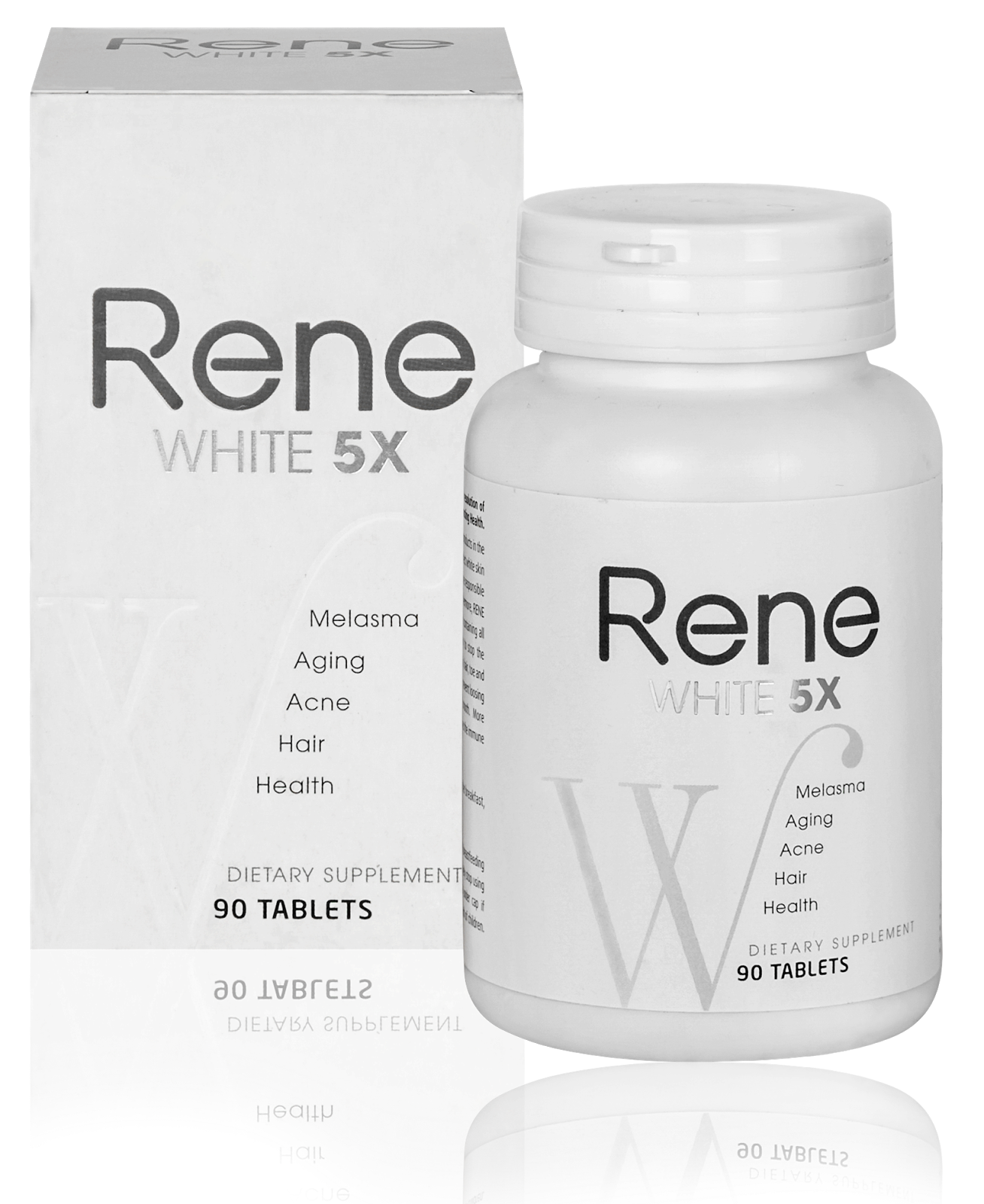 Viên uống trắng da Rene White 5X