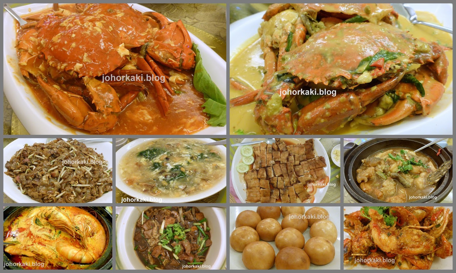 Family Friendly Seafood Restaurant in Johor Bahru Zhen Wei 珍味阁海鲜 Tony