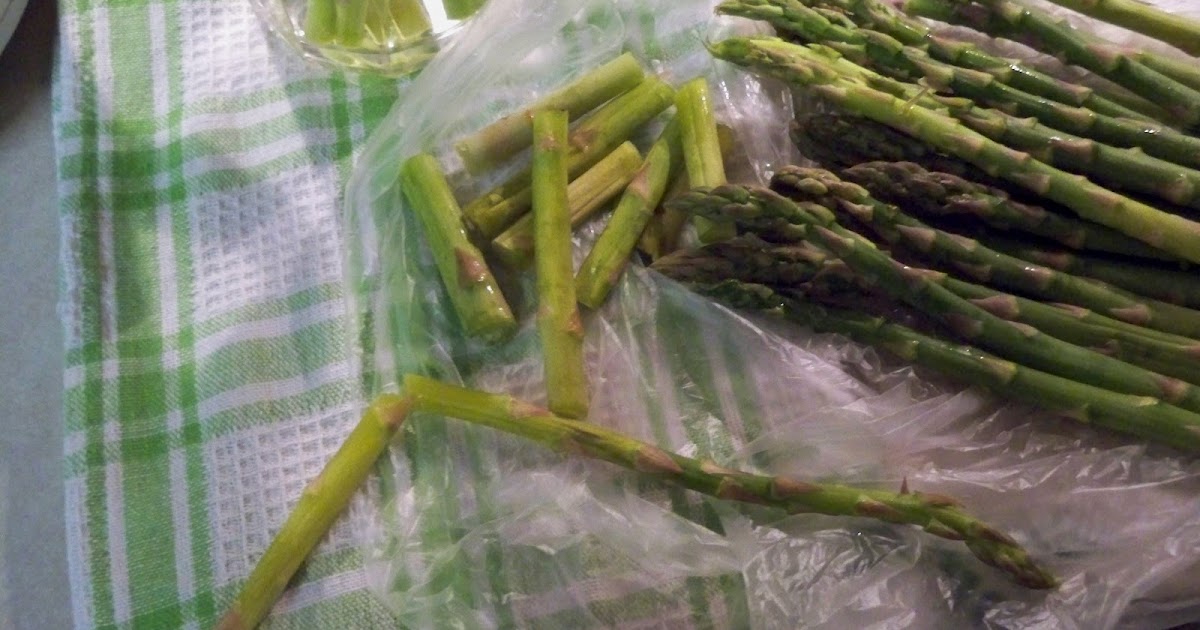 Storing Asparagus...