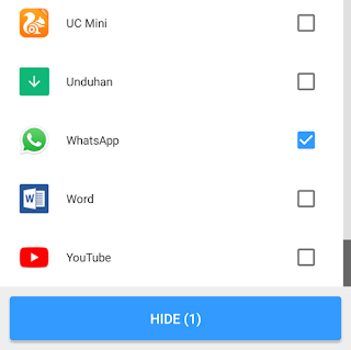 aplikasi menyembunyikan aplikasi di android