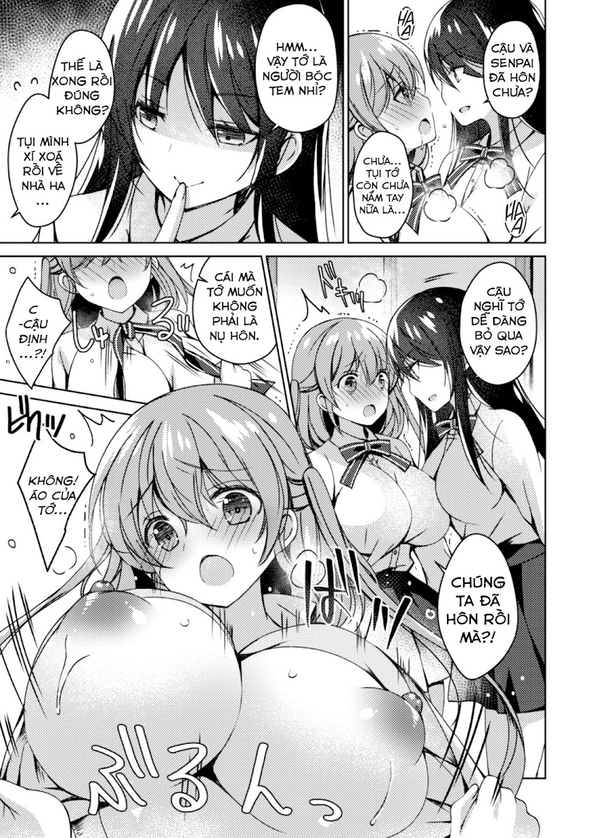 HentaiVN.net - Ảnh 5 - Tuyển tập Yuri Oneshot - Chap 151: Since I've Always Liked You, I Can Make You Crazy, Right