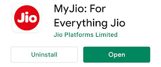 My jio app se jio sim kiske naam se hain