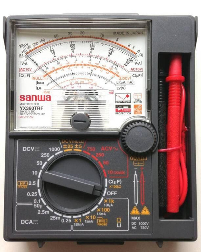 Penjelasan Lengkap Multimeter Analog dan Digital Fungsi, Cara