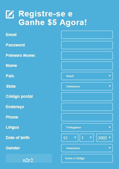 cadastro i survey world