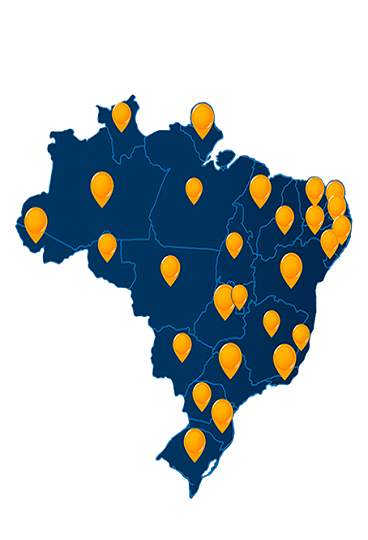 Presença em Todo o Brasil