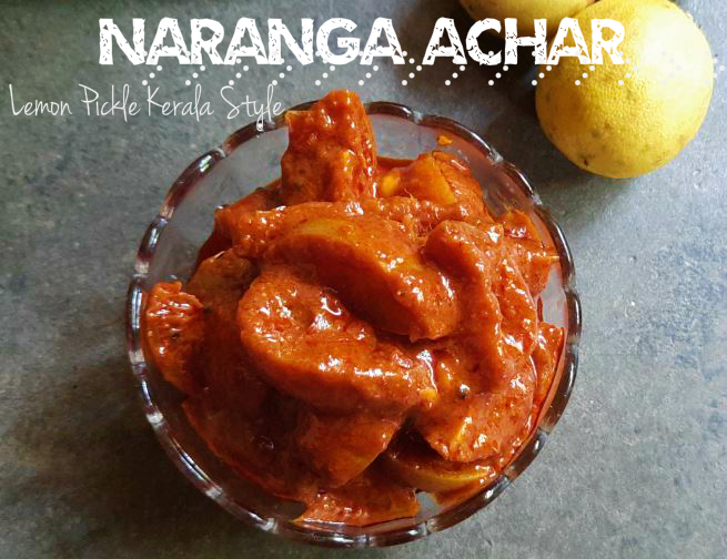 Kerala Naranga AcharSpicy Lemon Pickle Recipe Kerala Style without