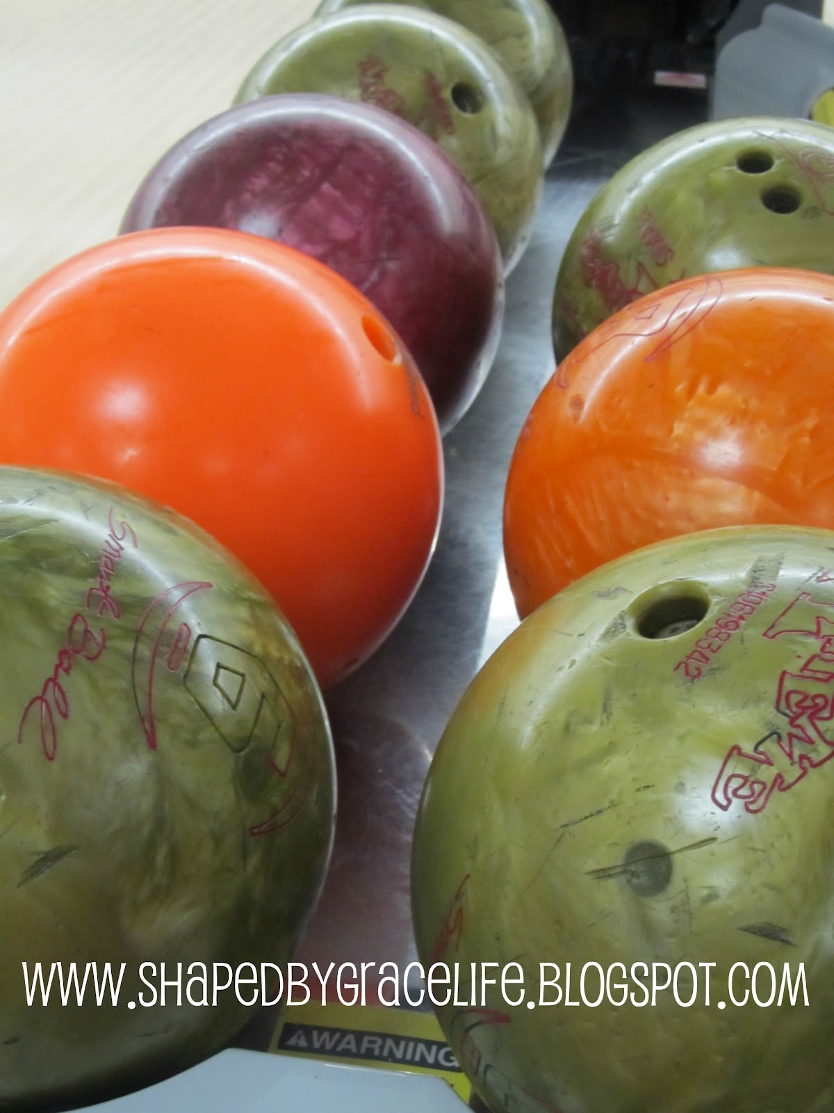 Shaped By Grace Bowling Birthday Party!